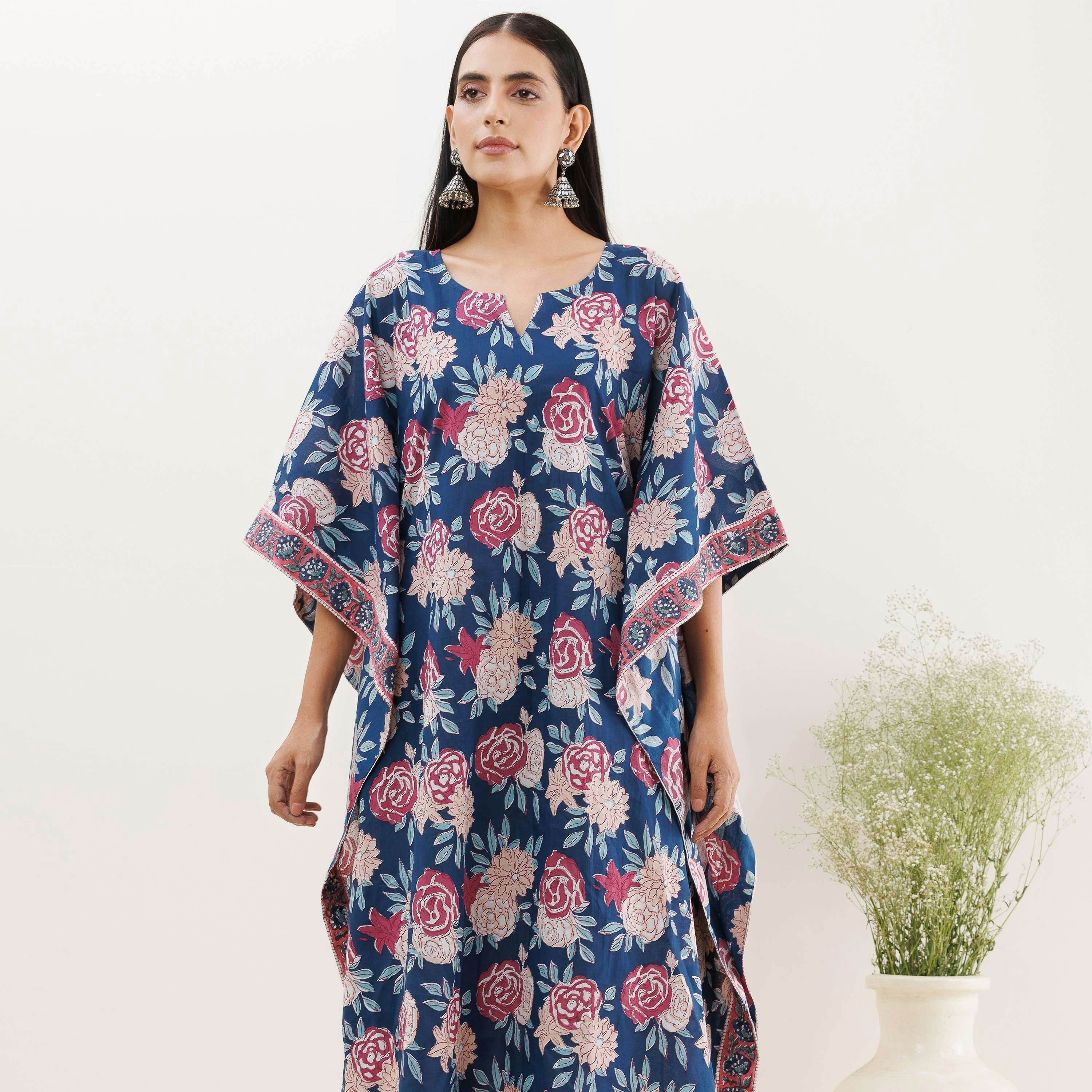 Midnight Blue Kaftan